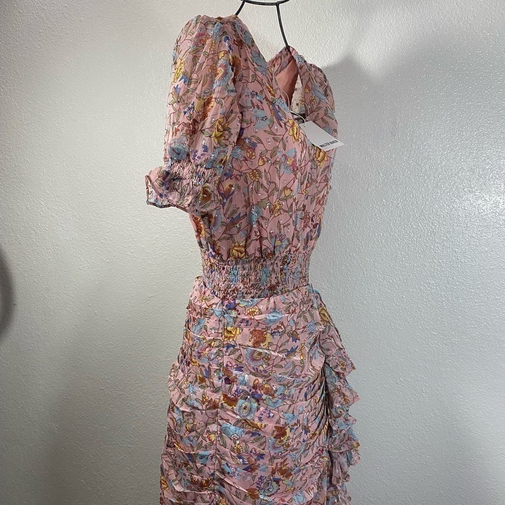 NWT Walter Baker Mars dress in pink primrose size 4 - Picture 16 of 16